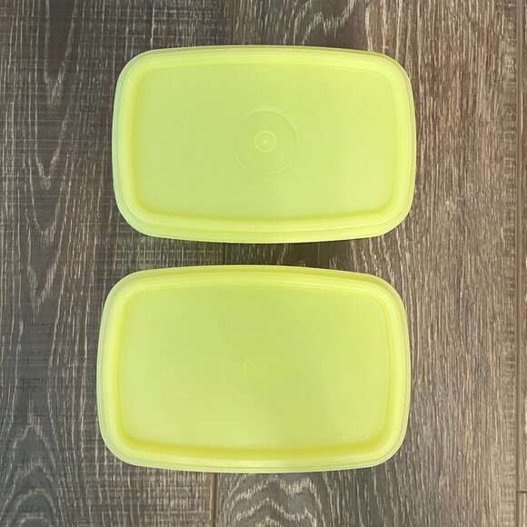 Vintage Tupperware Shelf Saver Stackable Container – Set of 2 - Picture 4 of 11